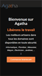 Mobile Screenshot of joinagatha.com